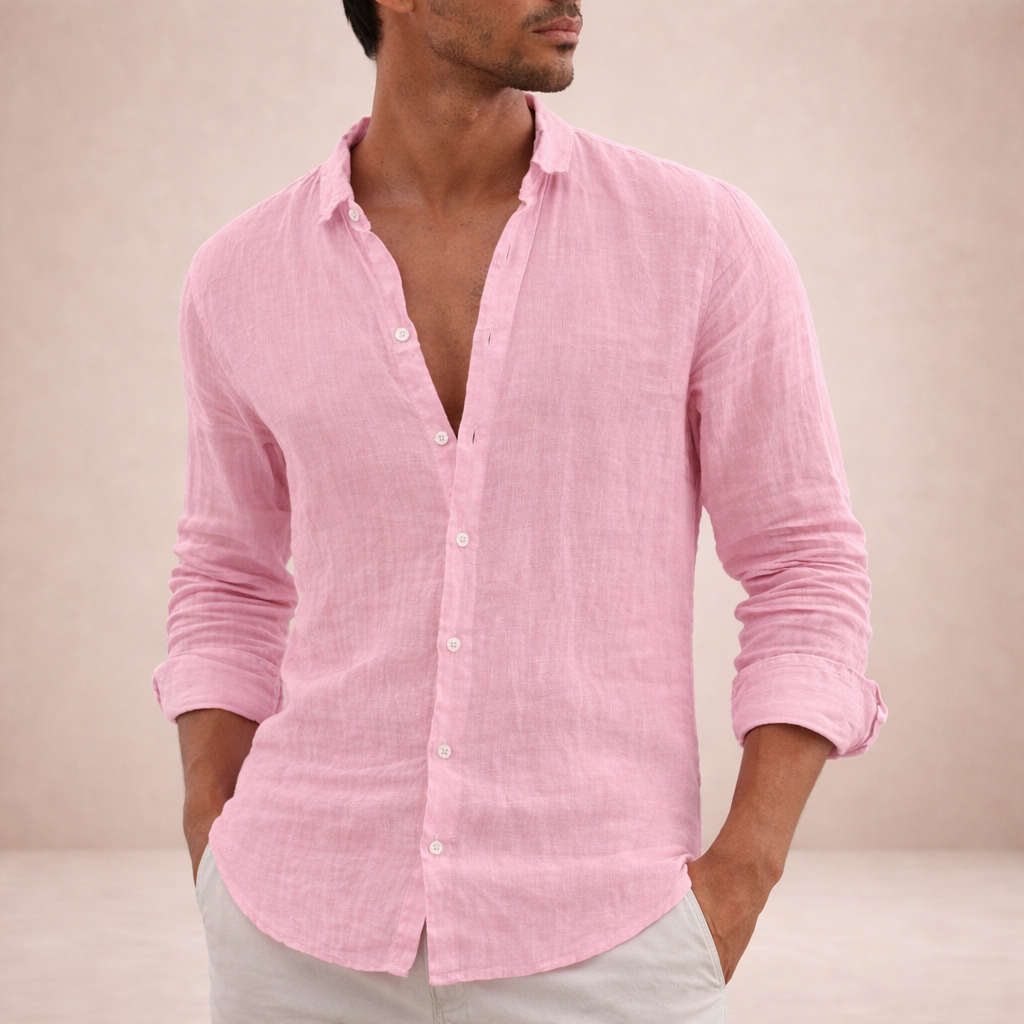 Noé | Chemise Lin Manches Longues