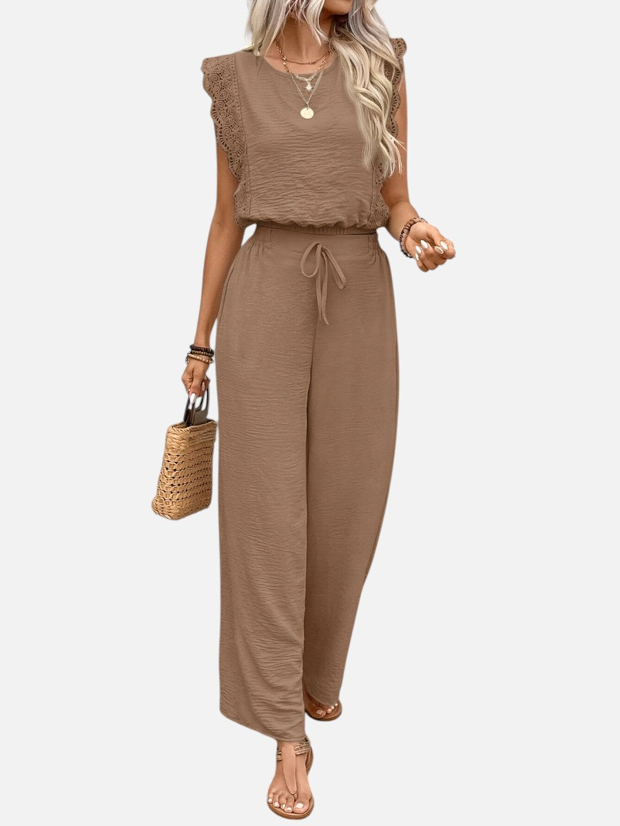 Odette | Ensemble Haut et Pantalon Large Femme