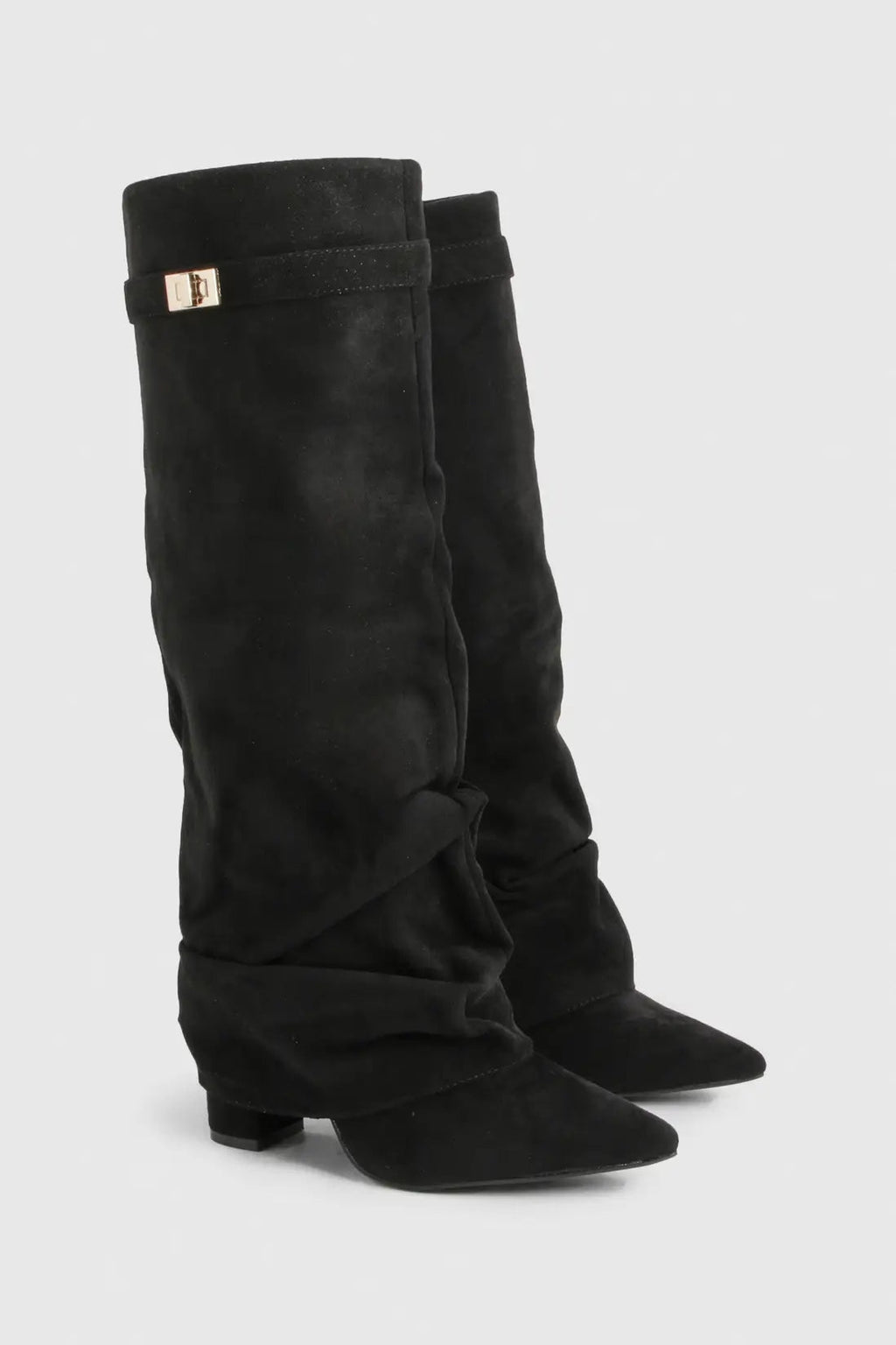 Calliope | Bottes Slouch Aspect Suédine