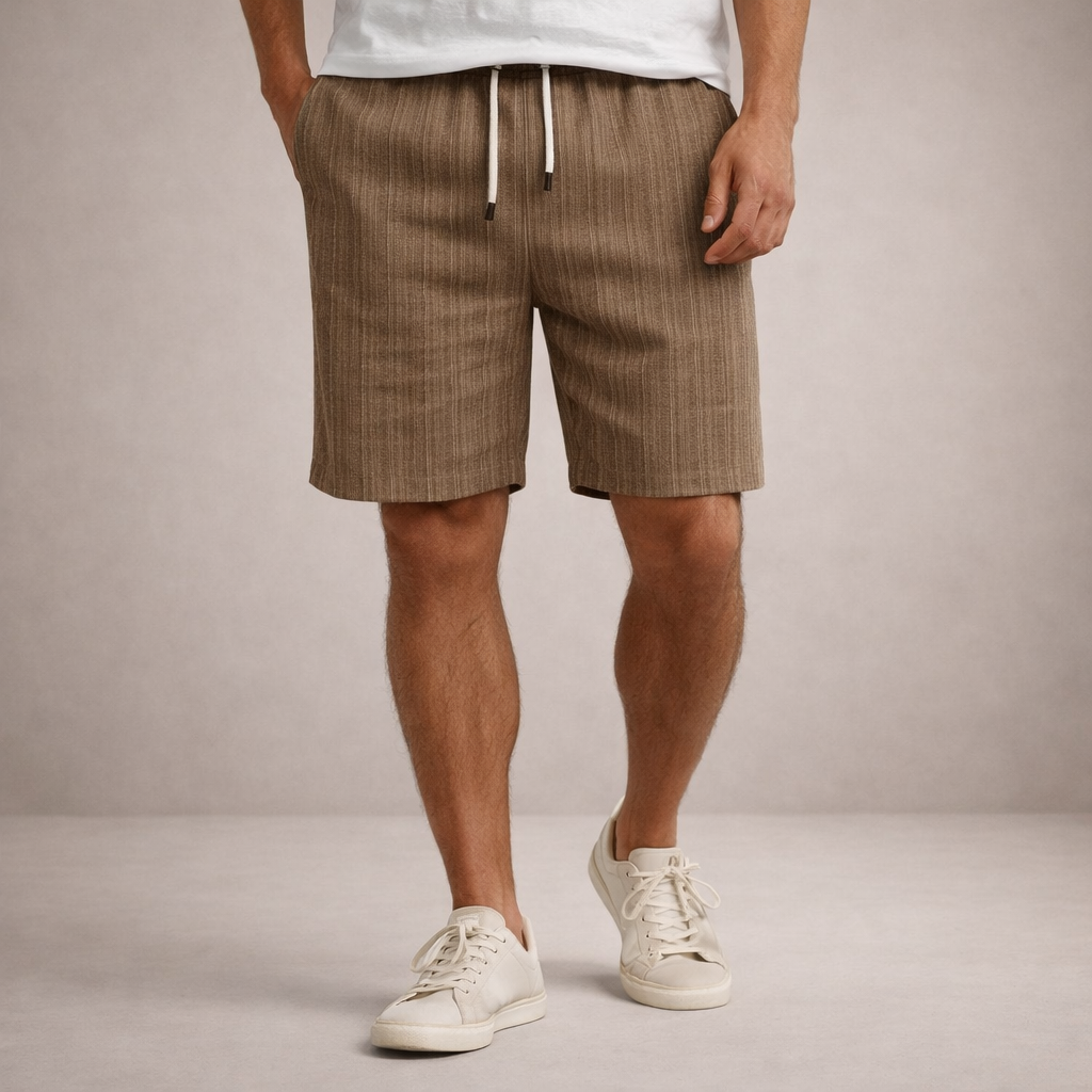Denis | Short en Lin Respirant