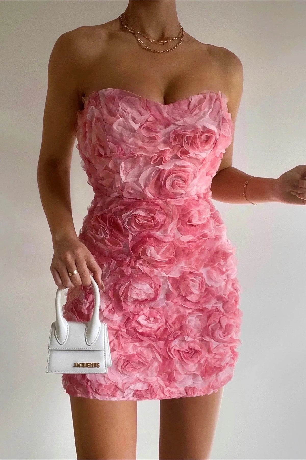 Océane | Robe Maxi Bustier Fleurie Femme