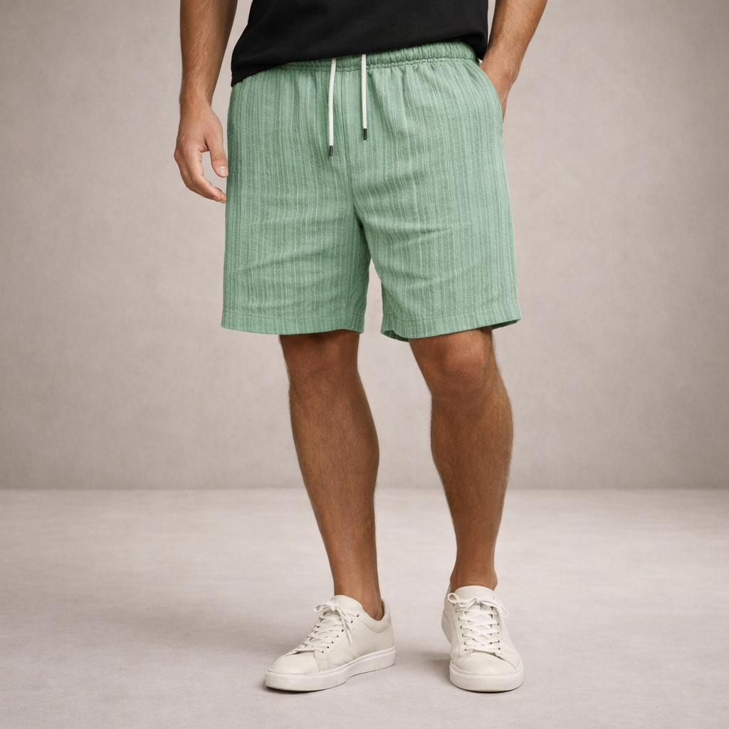Denis | Short en Lin Respirant