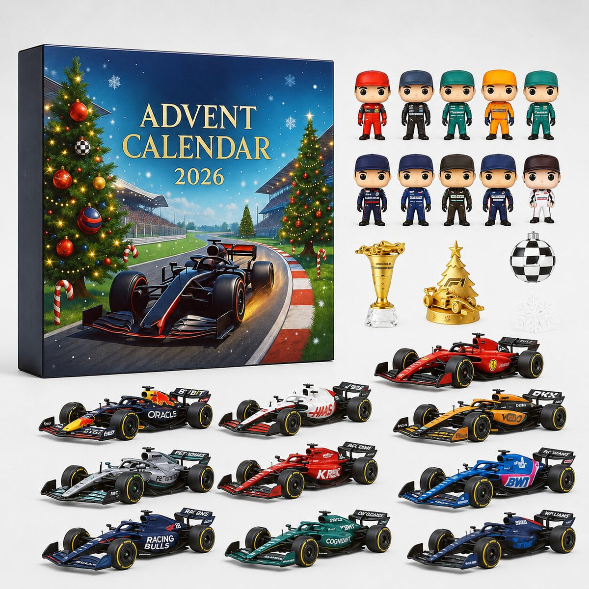 Calendrier de l’Avent Voitures de course 2026