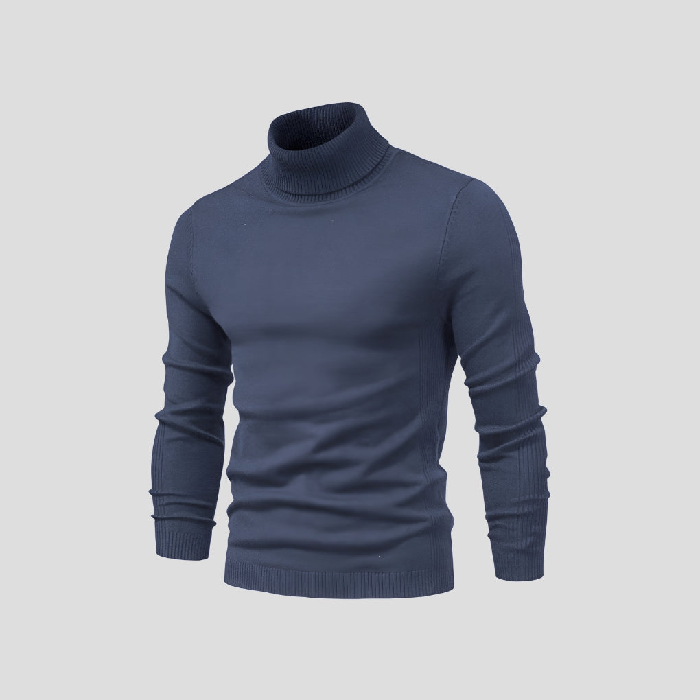 Jérémie | Pull Col Roulé Coton