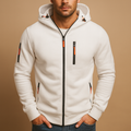 Victorien | Sweat à Capuche Zippé Poches Zippées