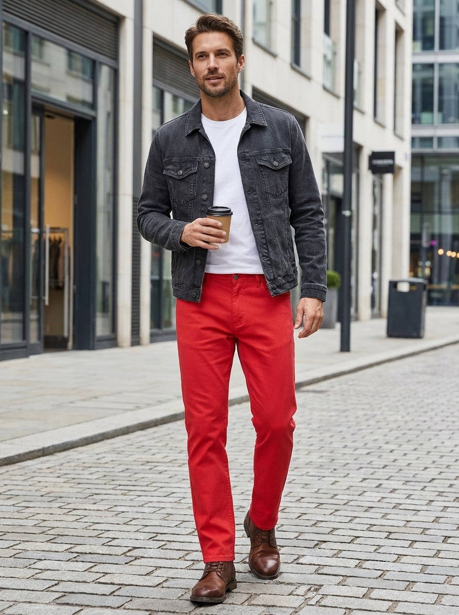 Louis | Pantalon Chino Coupe Slim