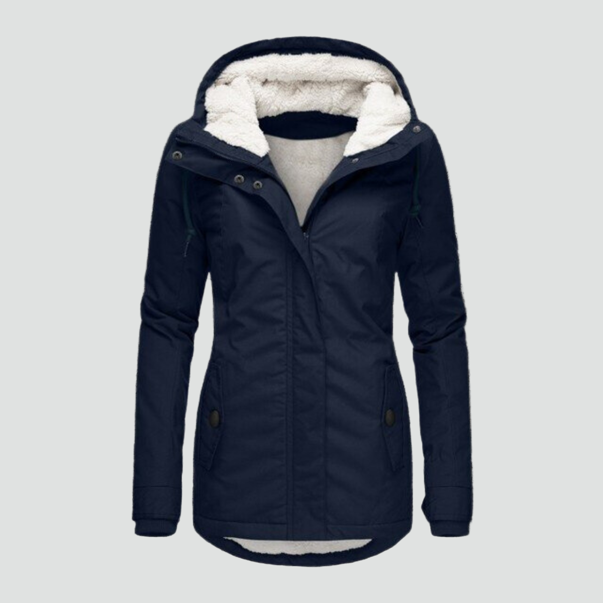 Philippa | Veste d'Hiver Doublure Polaire