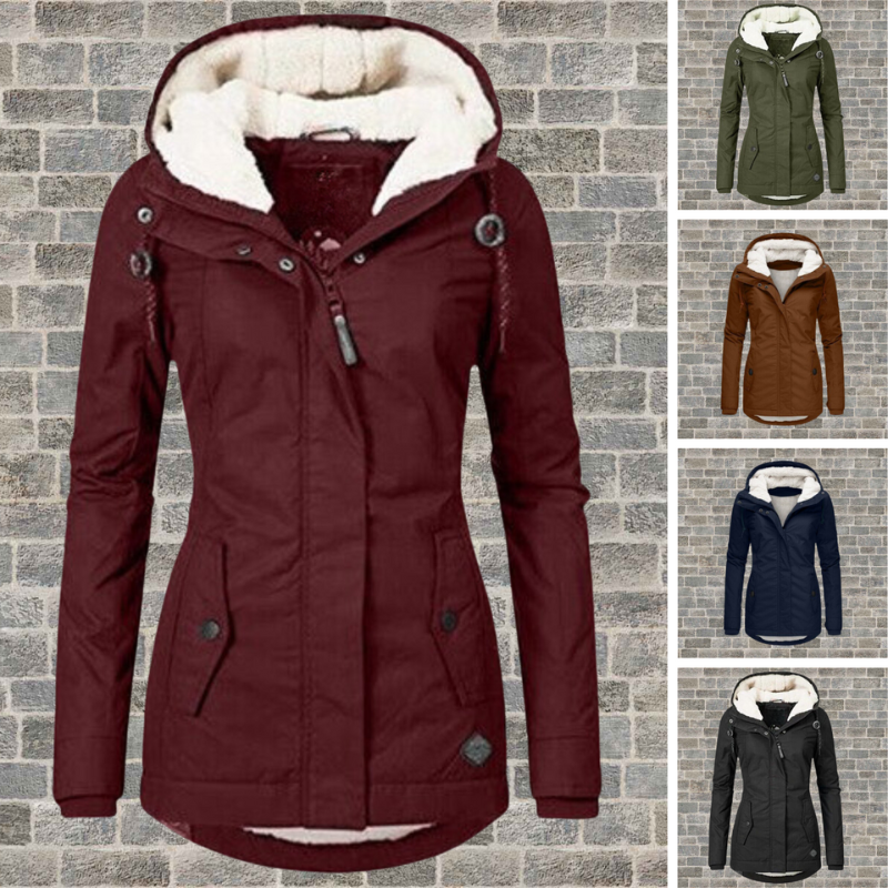 Philippa | Veste d'Hiver Doublure Polaire