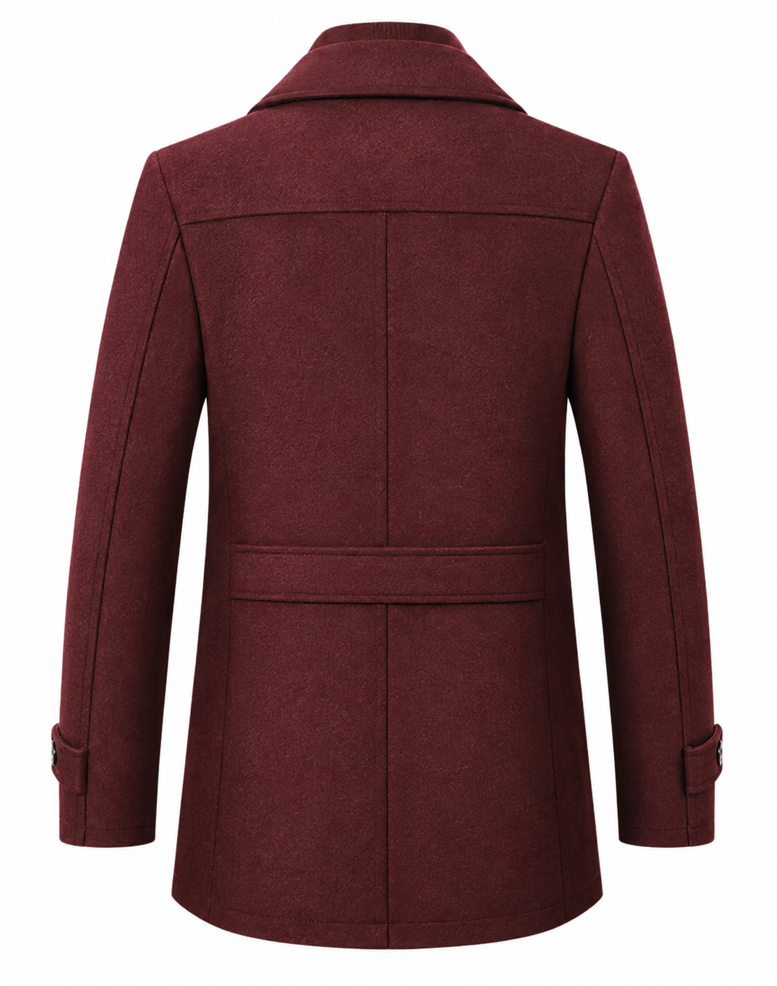 Fargeau | Manteau Col Texturé Doublé