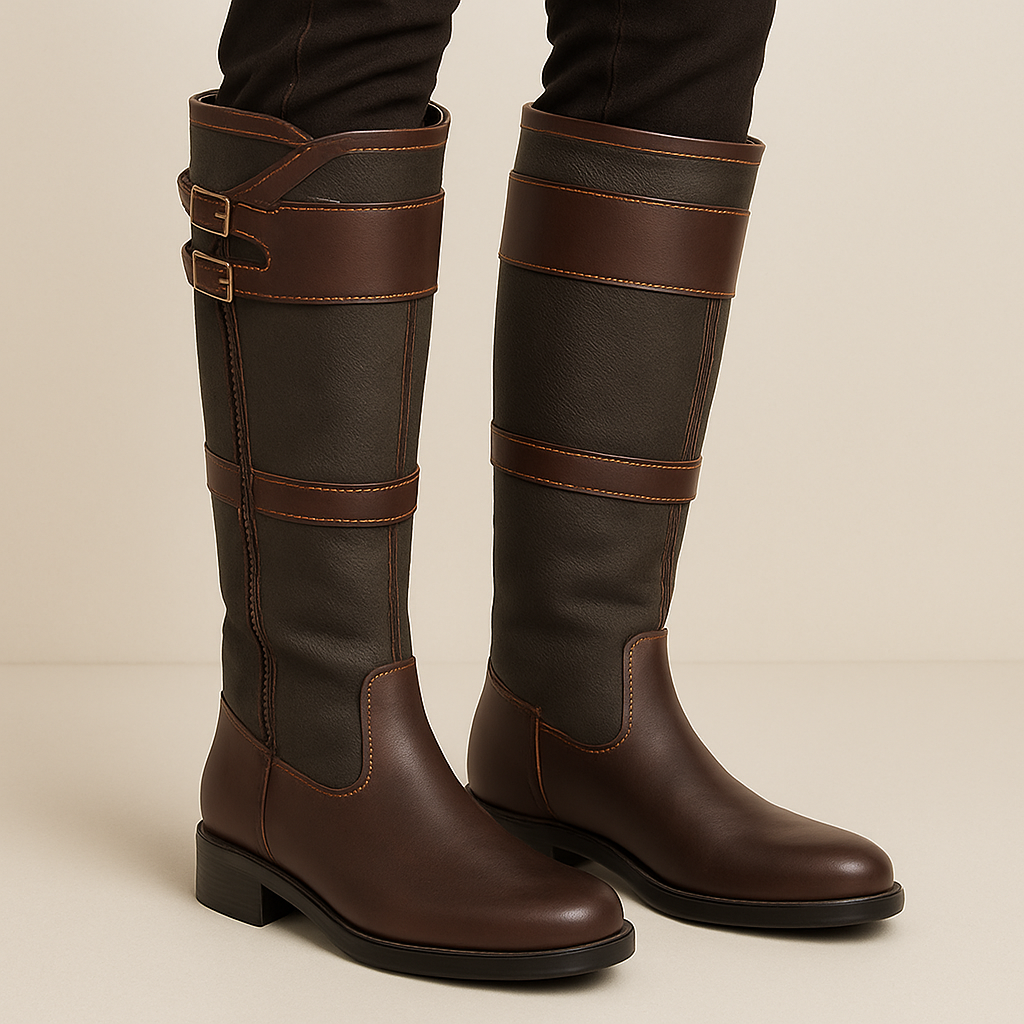 Laurène | Bottes Hautes Boucles Latérales