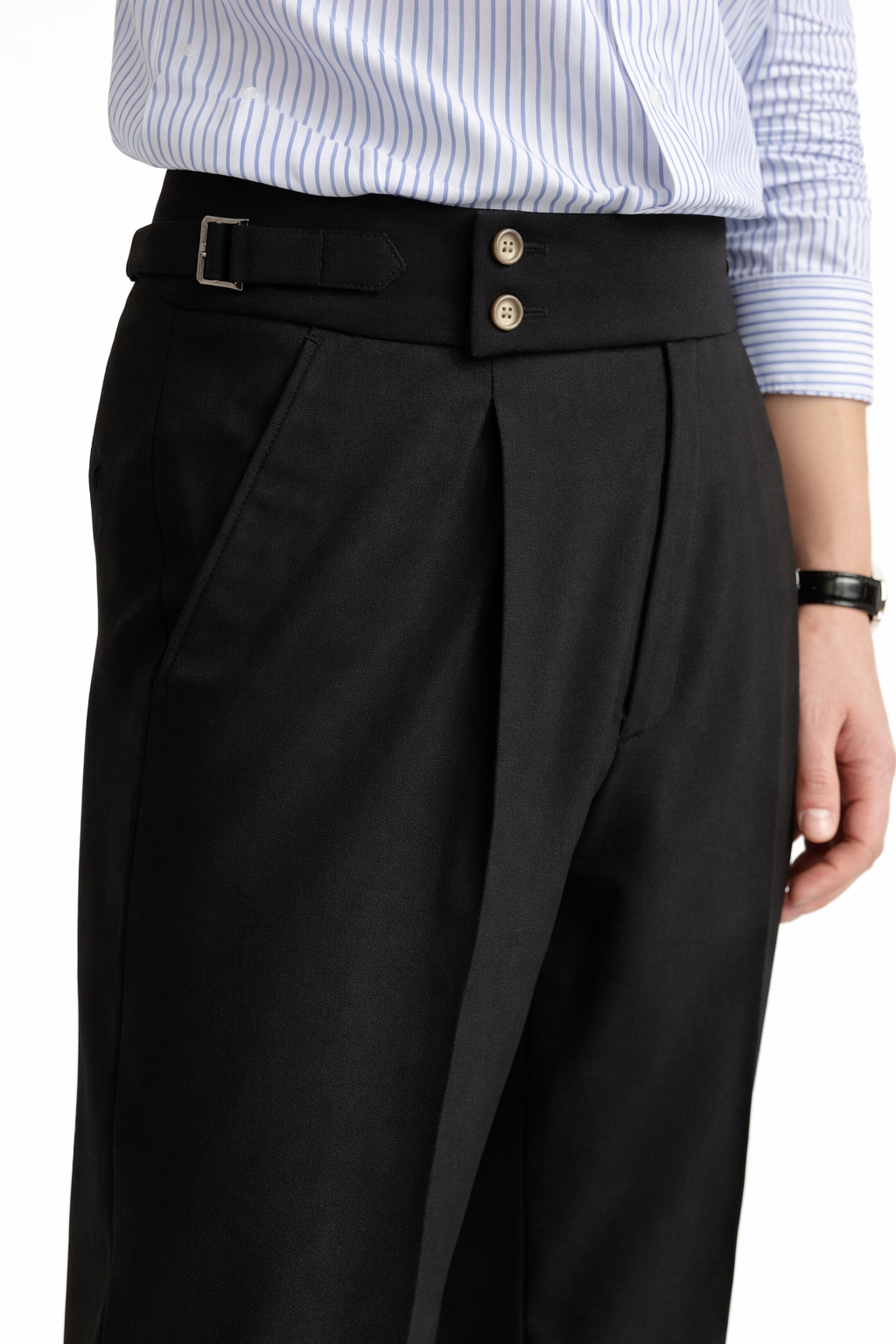 Casimir-Marie | Pantalon Taille Haute Coupe Droite