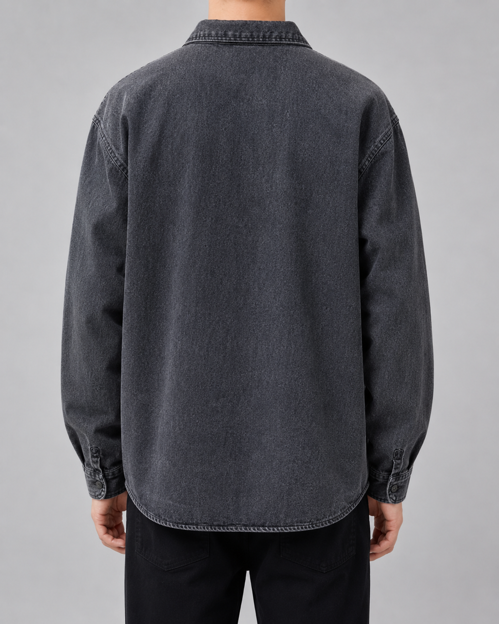 Léon | Surchemise en Jean Délavé