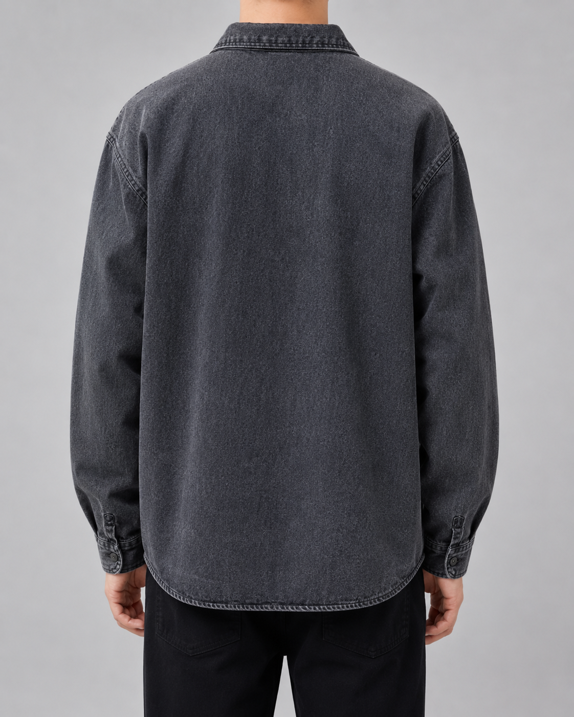 Léon | Surchemise en Jean Délavé