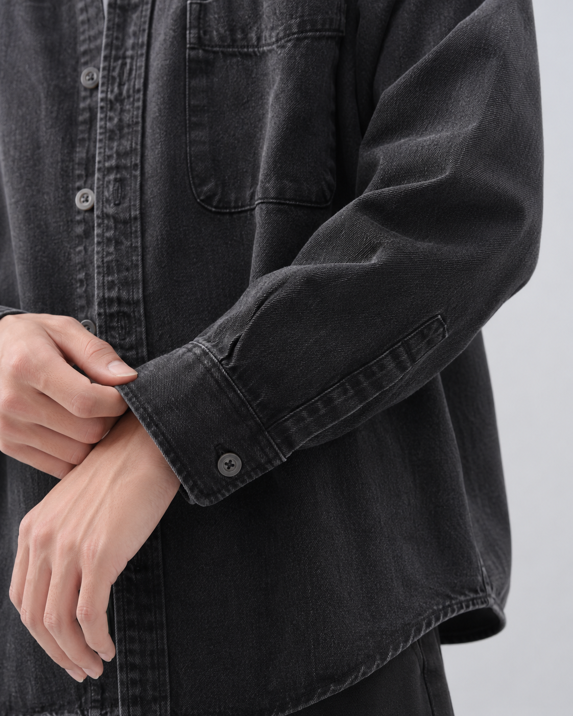 Léon | Surchemise en Jean Délavé