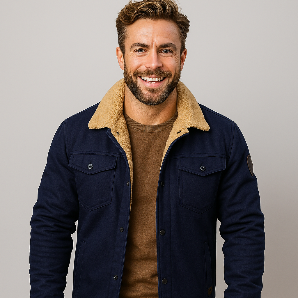 Ebbon | Veste Doublée Poches Poitrine