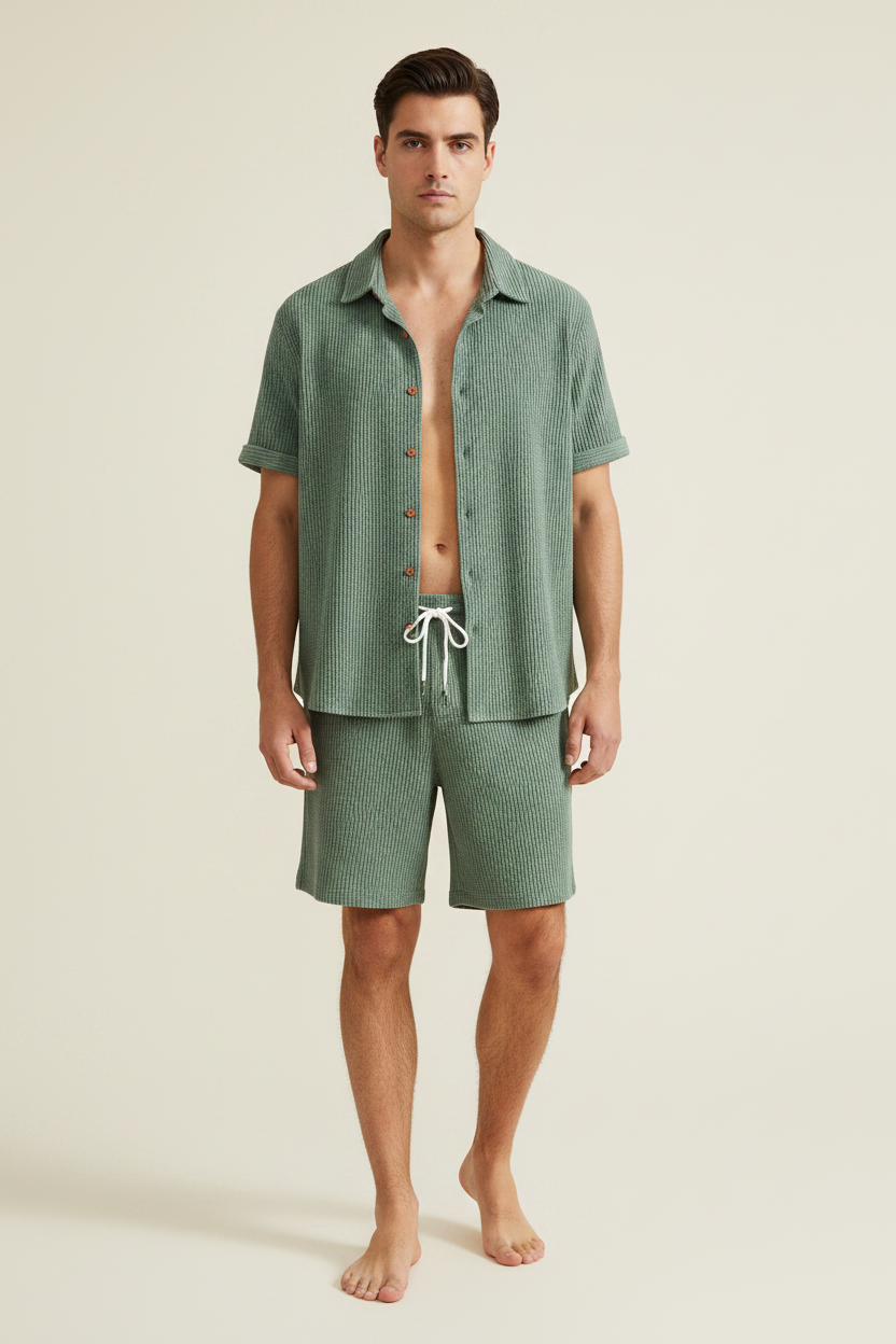 Casimir | Ensemble Col Ouvert Short