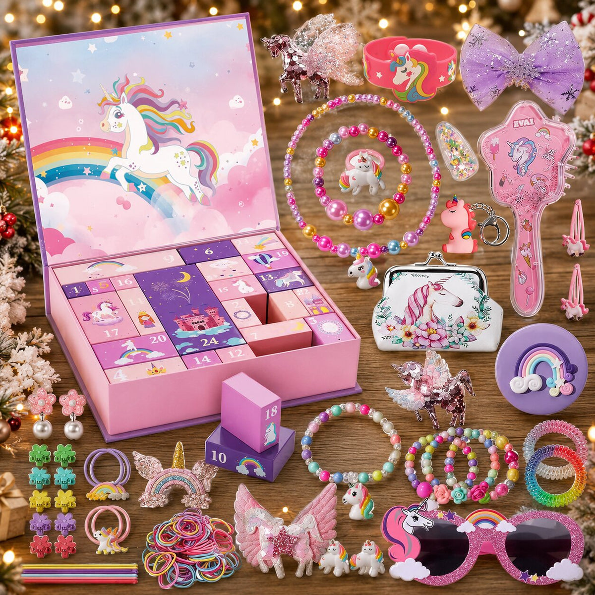 Calendrier de l'Avent poneys pour filles 2026