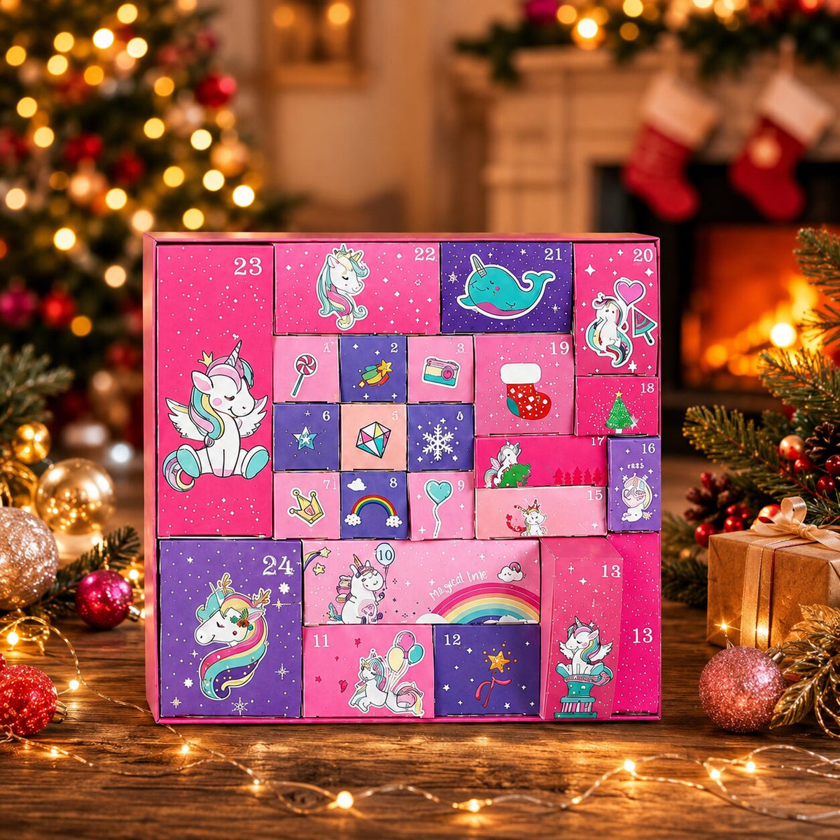 Calendrier de l'Avent poneys pour filles 2026
