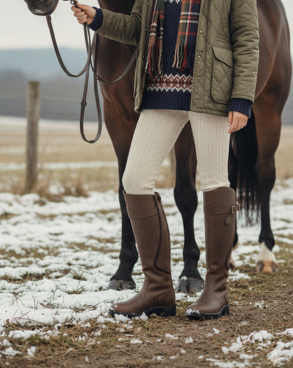 Noa | Bottes d'Hiver Déperlantes Sangle Latérale
