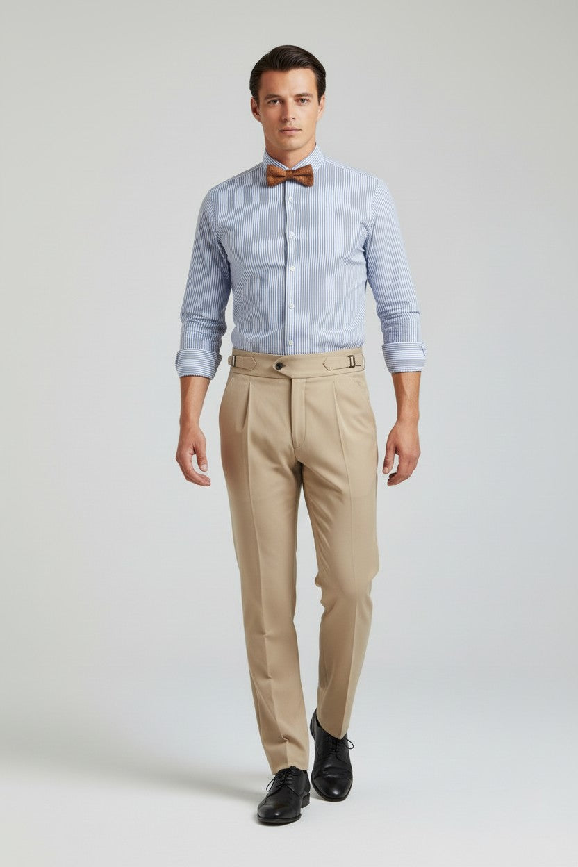 Casimir-Marie | Pantalon Taille Haute Coupe Droite