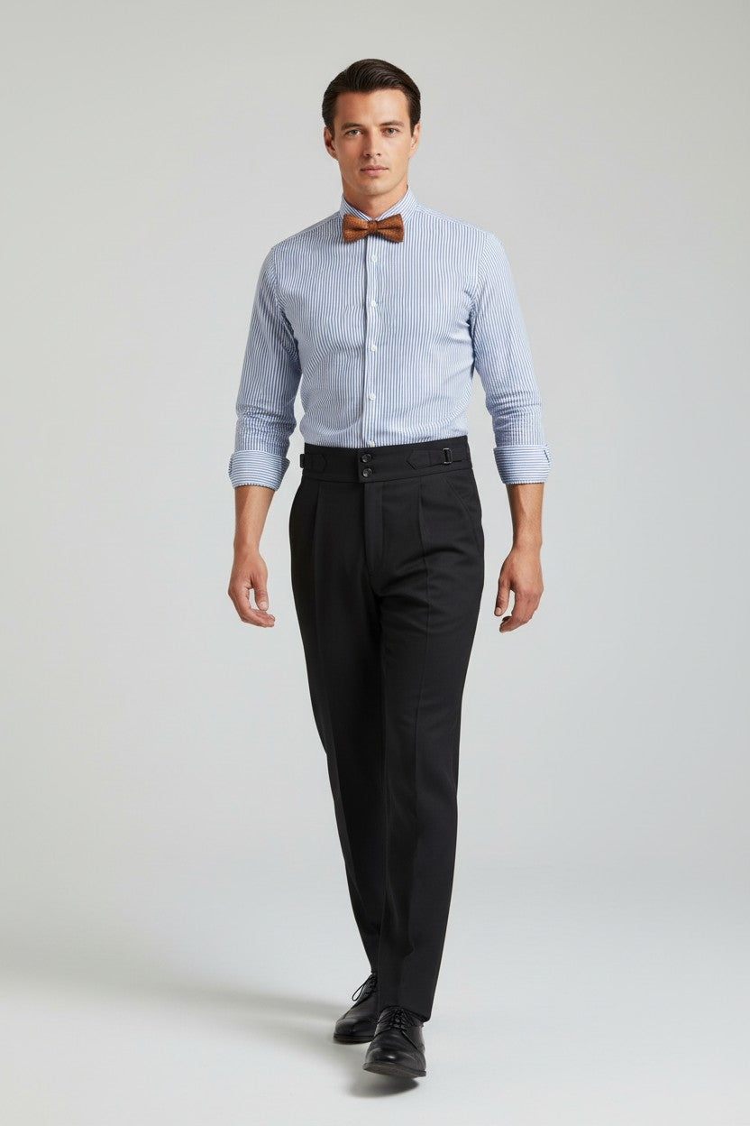 Casimir-Marie | Pantalon Taille Haute Coupe Droite