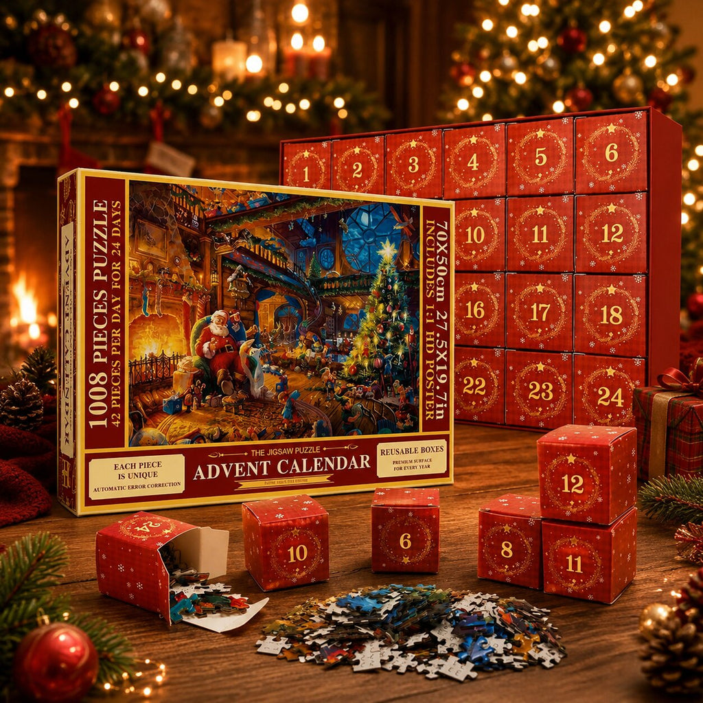 Calendrier de l'Avent puzzle 1008 pièces 2026