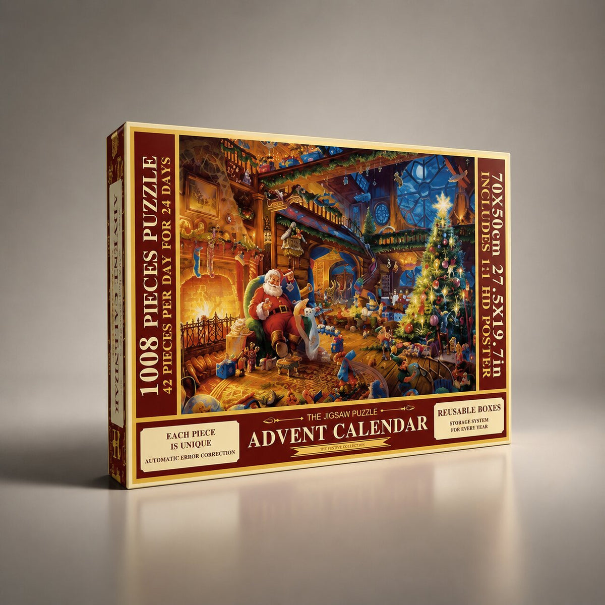 Calendrier de l'Avent puzzle 1008 pièces 2026