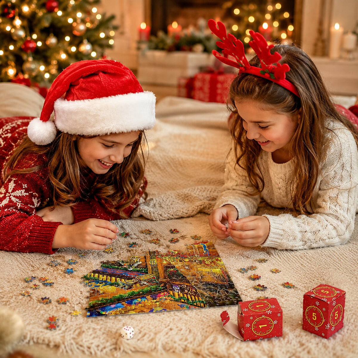 Calendrier de l'Avent puzzle 1008 pièces 2026