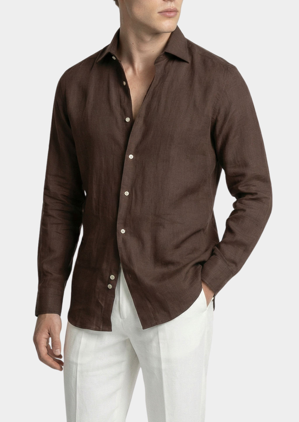 Basile | Chemise Lin Style Côtier