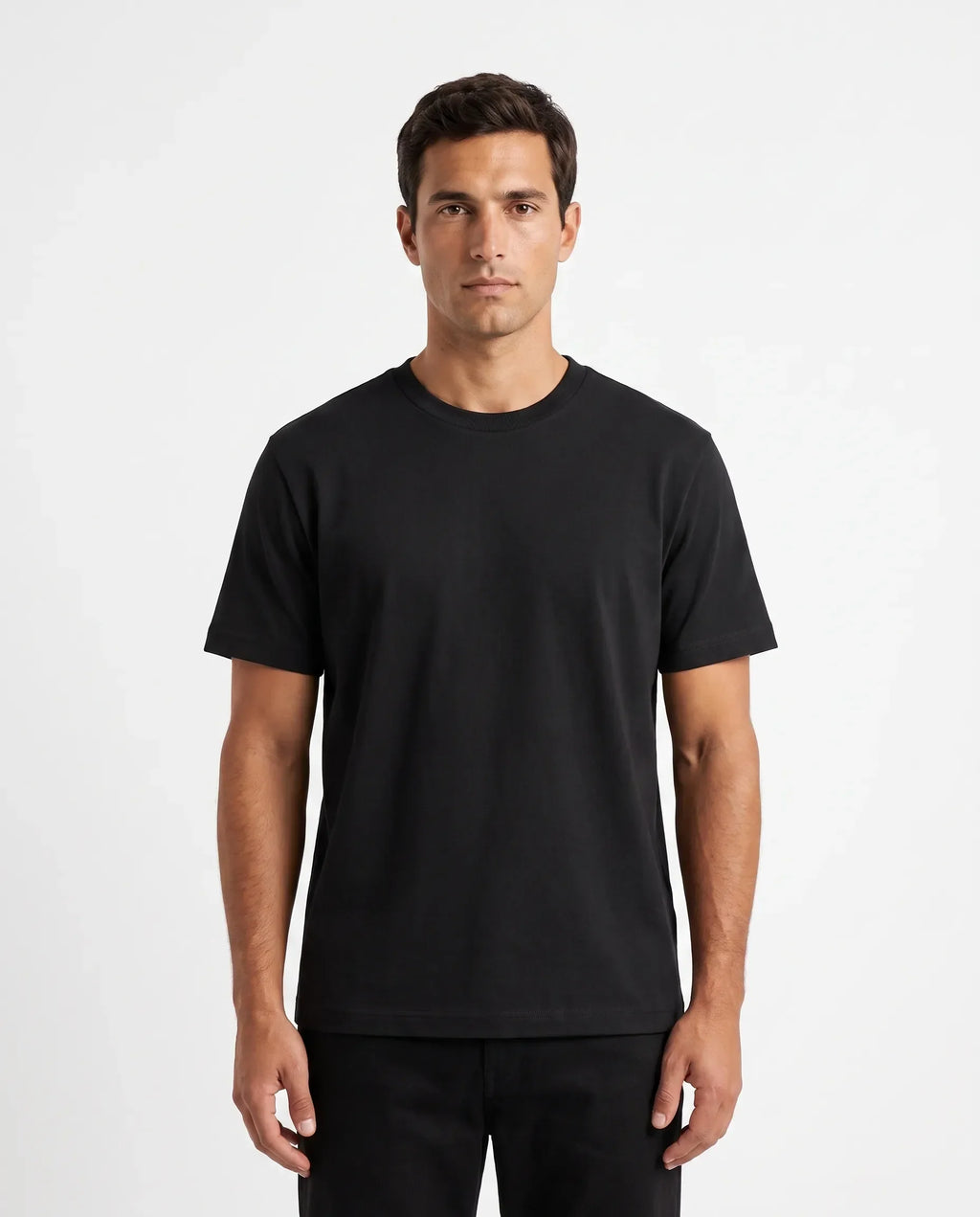 Emmanuel | T-Shirt Coton Supima Noir