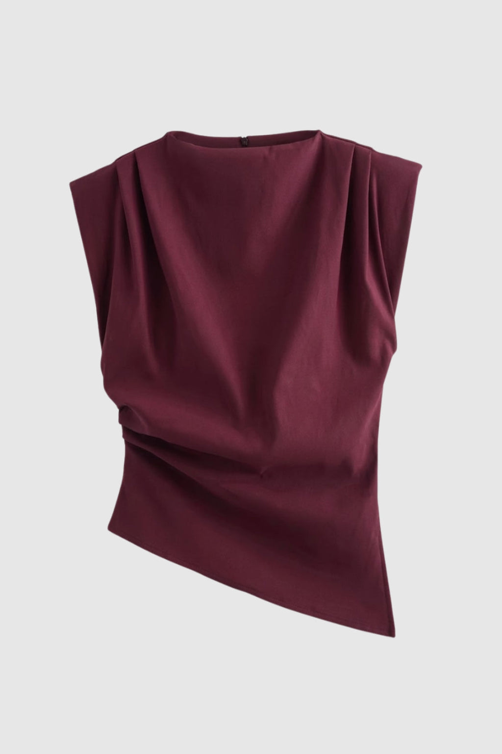 Paulette | Top Drapé Sans Manches Femme