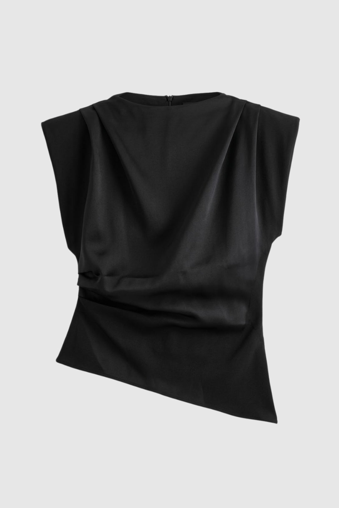 Paulette | Top Drapé Sans Manches Femme