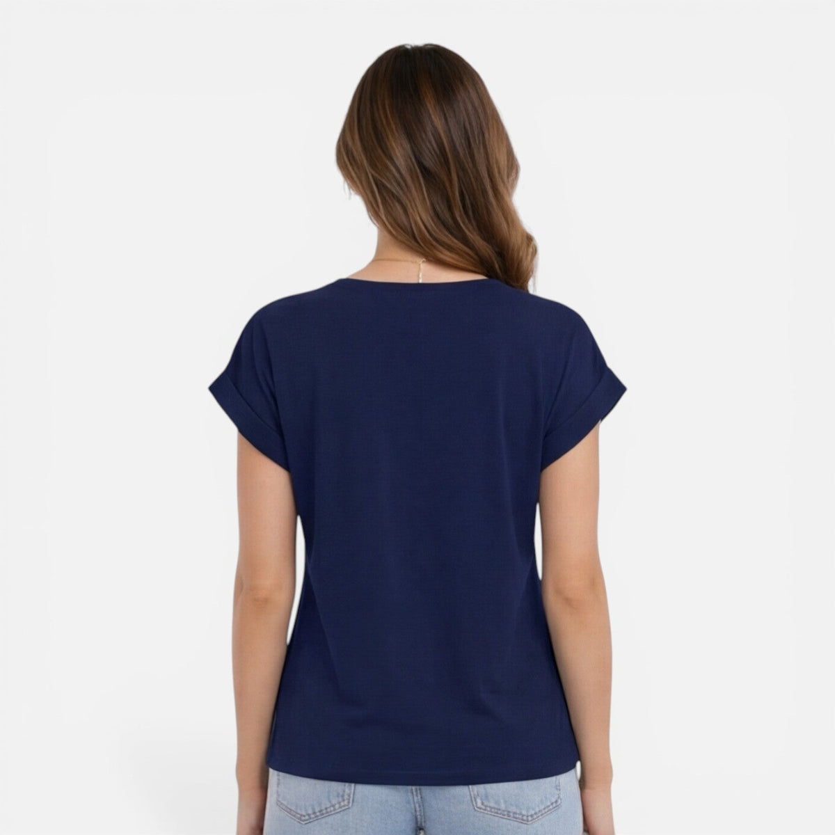 Hedwige | T-Shirt Col V Torsadé Femme