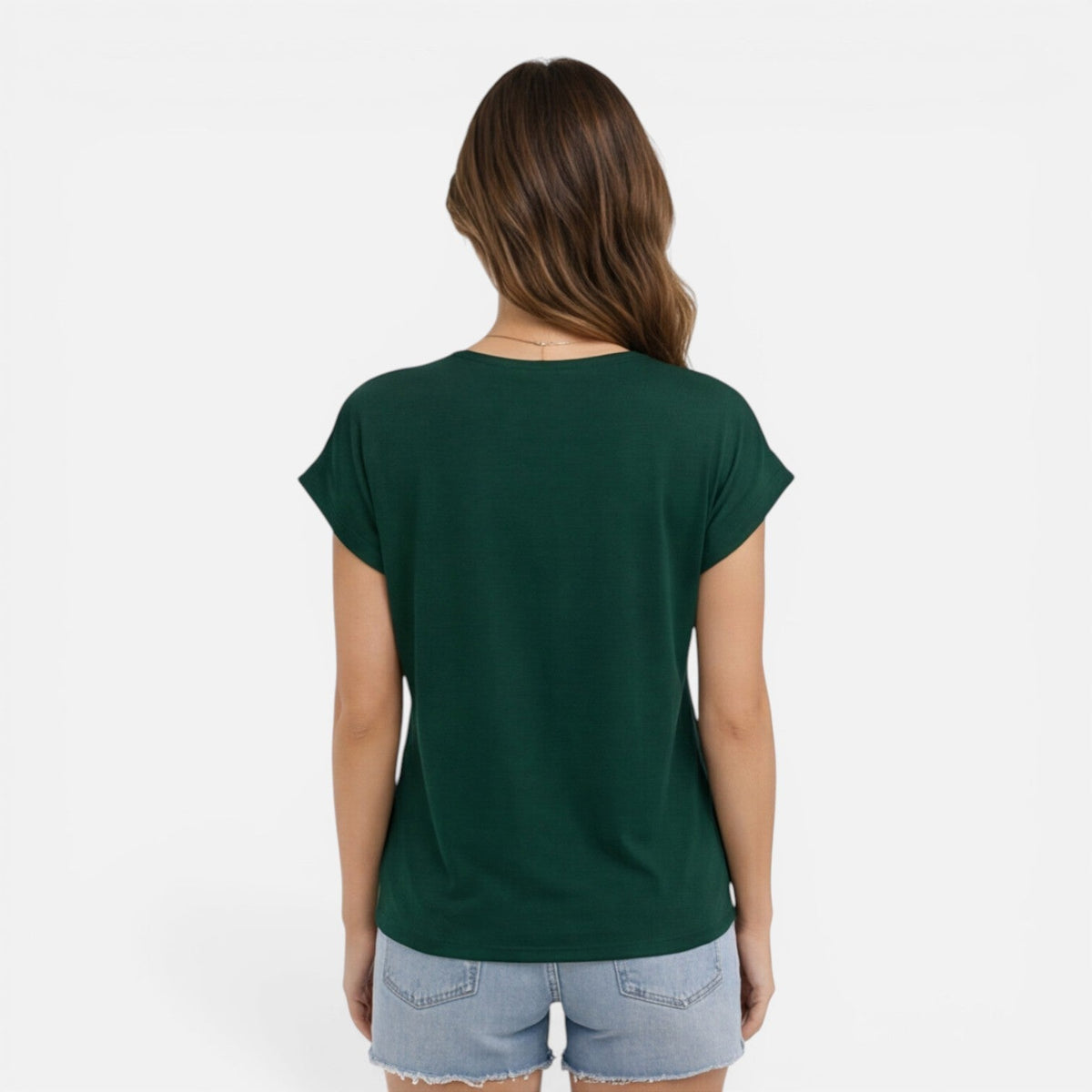 Hedwige | T-Shirt Col V Torsadé Femme