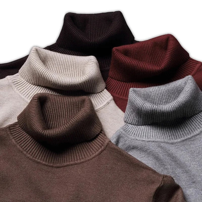 Hilarion | Pull Col Roulé Coupe Ajustée