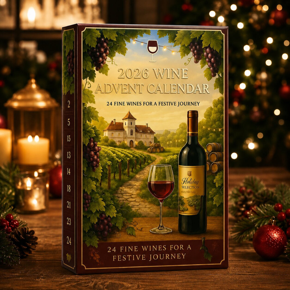 Calendrier de l'Avent du vin 2026