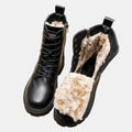 Gaspardine | Bottines Lacets Doublure Pelucheuse
