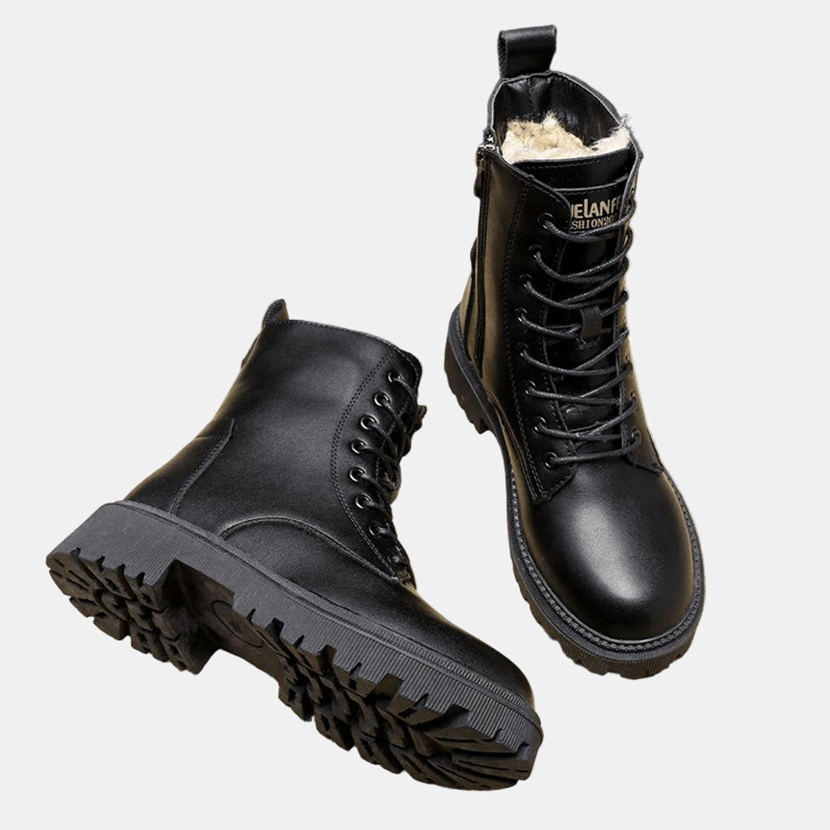 Gaspardine | Bottines Lacets Doublure Pelucheuse