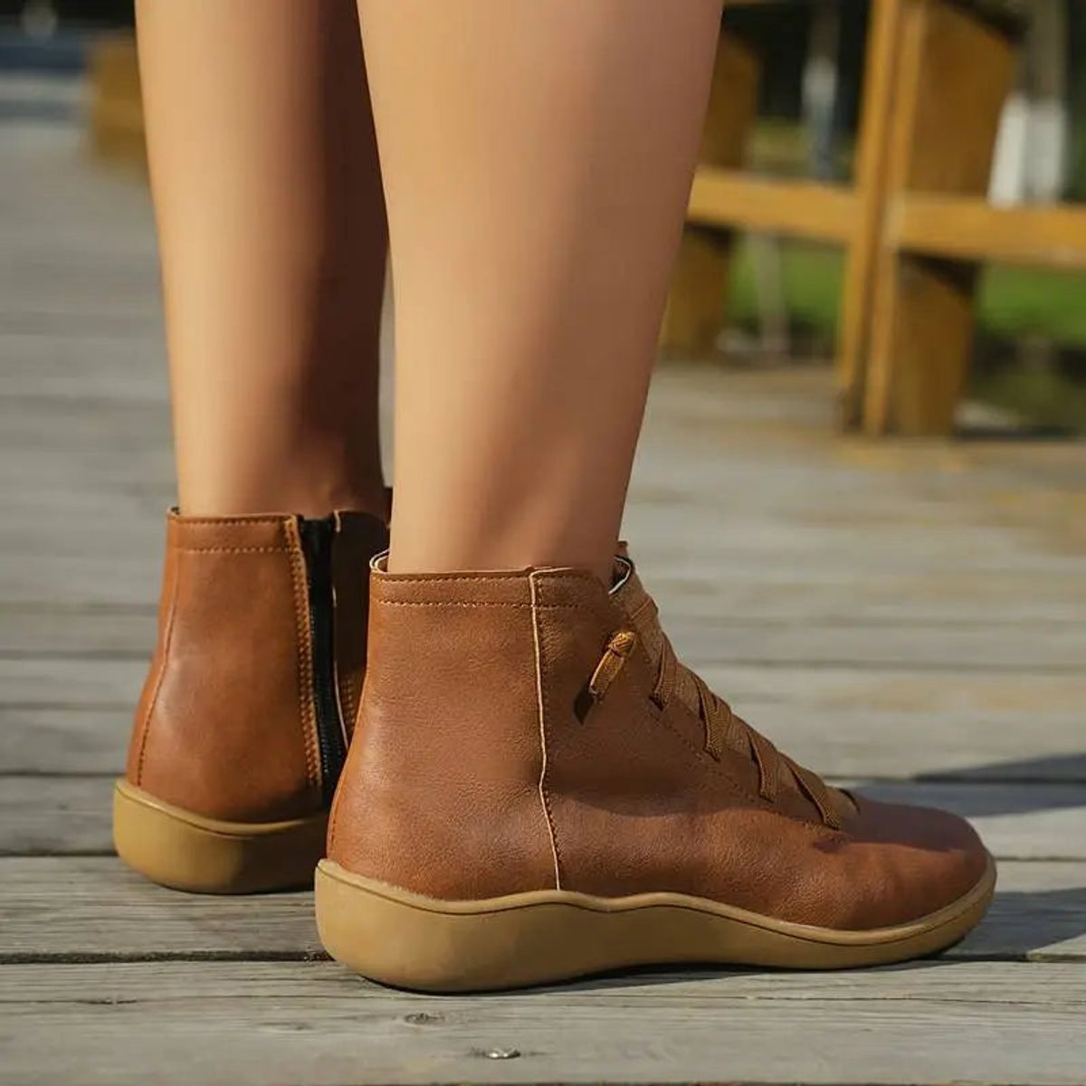 Hermance | Bottines Lacets Zip Latéral