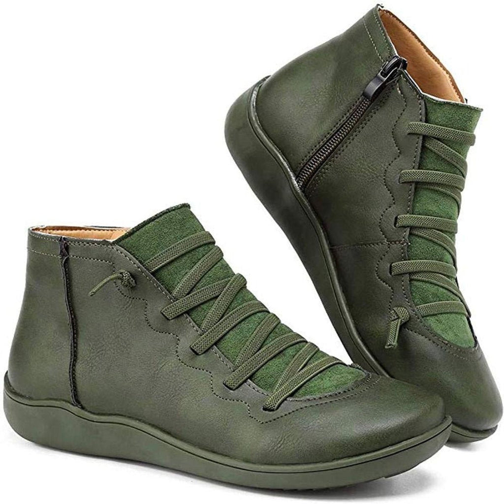 Hermance | Bottines Lacets Zip Latéral
