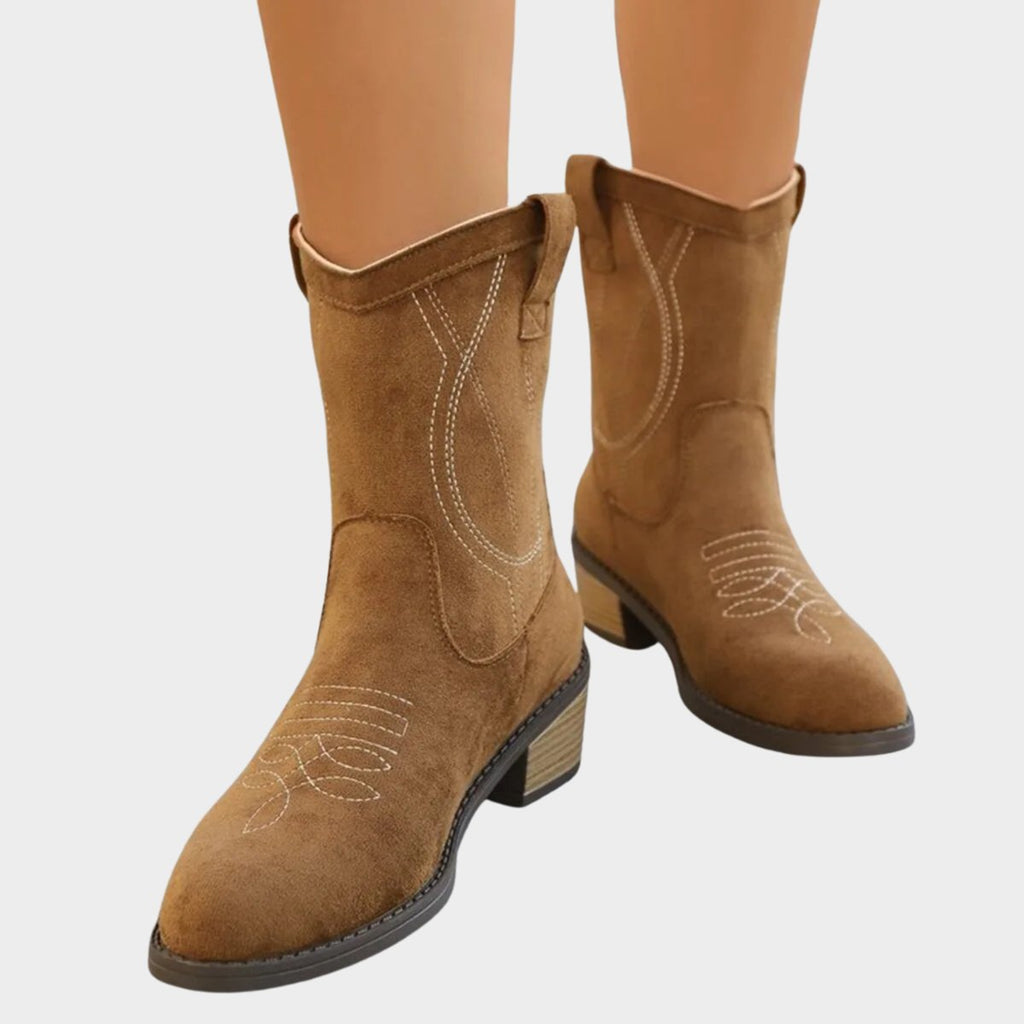 Anatolie | Bottines Western Talon Bloc