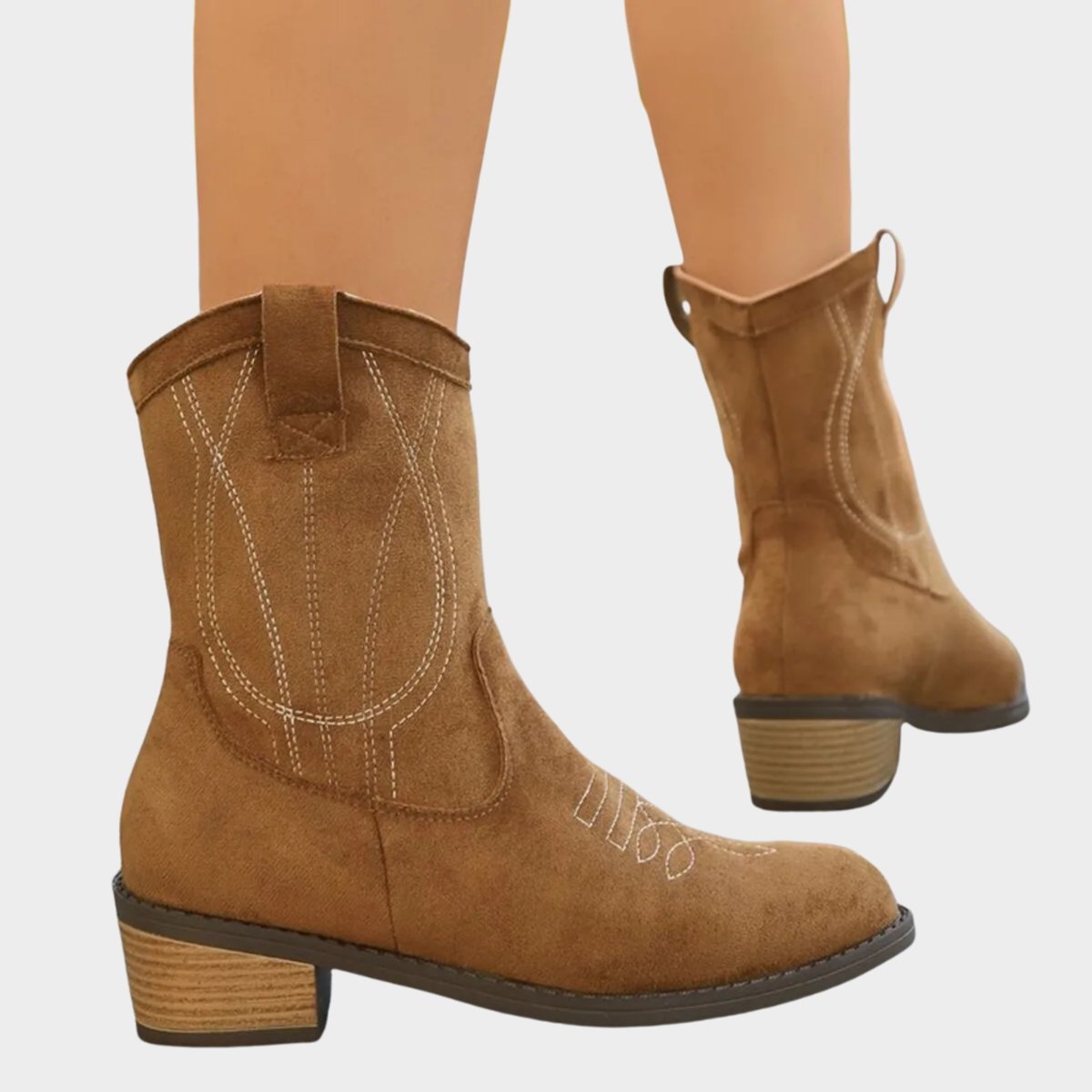 Anatolie | Bottines Western Talon Bloc