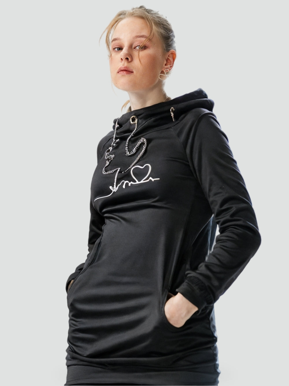 Lénaïg | Robe Sweat à Capuche